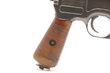 WEIMAR Era MAUSER M1896 BOLO 7.63x25mm BROOMHANDLE Pistol C&R HOLSTER STOCK Handgun Made Famous by the BOLSHEVIKS - Image 6 of 20