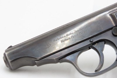 WORLD WAR II Era German WALTHER Model PP .22 LR PISTOL C&R w/ FLAP HOLSTERManufactured circa 1942 with “Eagle/N” Proofs - Image 5 of 16