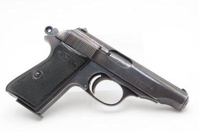 WORLD WAR II Era German WALTHER Model PP .22 LR PISTOL C&R w/ FLAP HOLSTERManufactured circa 1942 with “Eagle/N” Proofs - Image 12 of 16
