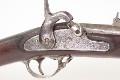 1863 Dated CIVIL WAR Antique U.S. SAVAGE M1861 “EVERYMAN’S” Rifle-MusketPERCUSSION Mid-Civil War U.S. Contract Musket - Image 2 of 23