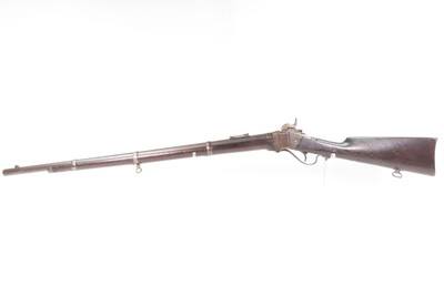 1 of 6,140; CIVIL WAR Antique U.S. SHARPS “NEW MODEL” 1863 Percussion RIFLE RARE; Manufactured Between 1863-1865 - Image 19 of 25