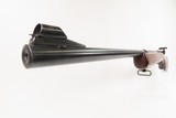 WORLD WAR II U.S. Military MOSSBERG Model US44D .22 RF TRAINING Rifle C&RWith LYMAN PEEP SIGHT & FRONT SIGHT COVER - 21 of 22