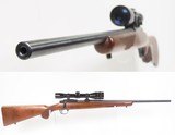 1st Year 1984 RUGER Model 77/22 Bolt Action Rifle 22 LR LEUPOLD M8 6x SCOPE Full Size .22 Rifle with a Great Scope - 1 of 21