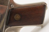 Deutsche Werke ORTGIES 6.35mm Hammerless SEMI-AUTOMATIC Pistol C&R .25 ACPType Pistol Given to EVA BRAUN by the Führer - 3 of 21