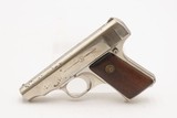 Deutsche Werke ORTGIES 6.35mm Hammerless SEMI-AUTOMATIC Pistol C&R .25 ACPType Pistol Given to EVA BRAUN by the Führer - 2 of 21
