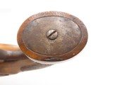 Antique Mid-1800s EUROPEAN .69 Percussion Self Defense MANSTOPPER PistolHandsome GENTLEMAN’S HOLSTER/COAT POCKET Pistol - Image 11 of 17