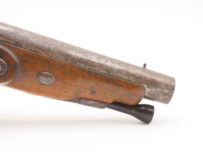Antique Mid-1800s EUROPEAN .69 Percussion Self Defense MANSTOPPER PistolHandsome GENTLEMAN’S HOLSTER/COAT POCKET Pistol - Image 5 of 17