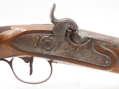 Antique Mid-1800s EUROPEAN .69 Percussion Self Defense MANSTOPPER PistolHandsome GENTLEMAN’S HOLSTER/COAT POCKET Pistol - Image 4 of 17