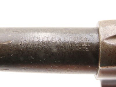 1899 mfr. COLT NEW ARMY & NAVY .38 Long Colt Double Action REVOLVER C&RFirst DA Swing Out Cylinder Used by the US Military - Image 10 of 19