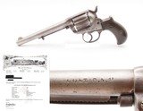 1878 LETTERED Antique COLT M1877 THUNDERER .41 Colt Double Action REVOLVERShipped to HENRY L. VANUYCK on JANUARY 25, 1879 - 1 of 20
