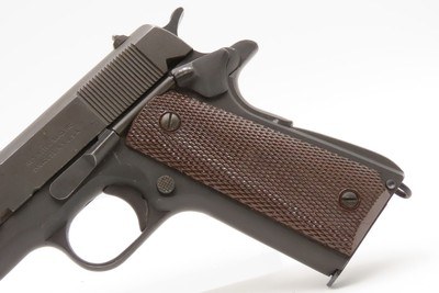 U.S. PROPERTY World War 2 REMINGTON-RAND M1911A1 Semi-Auto C&R 1942 HOLSTER UNITED STATES ARMY Model Chambered in .45 ACP - Image 13 of 23