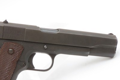 U.S. PROPERTY World War 2 REMINGTON-RAND M1911A1 Semi-Auto C&R 1942 HOLSTER UNITED STATES ARMY Model Chambered in .45 ACP - Image 3 of 23