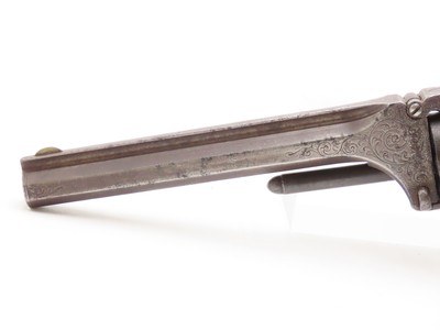 ENGRAVED Antique SMITH & WESSON No. 2 “OLD ARMY” .32 Cal. Revolver Made Late in the Civil War in 1865 - Image 8 of 21