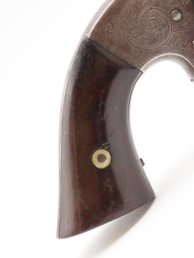 ENGRAVED Antique SMITH & WESSON No. 2 “OLD ARMY” .32 Cal. Revolver Made Late in the Civil War in 1865 - Image 5 of 21