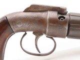 NEW YORK 1854 Antique WILLIAM W. MARSTON 6-Shot PEPPERBOX Pistol BELLY GUNCIVIL WAR Era Multi-Shot SELF DEFENSE Pistol - 17 of 18