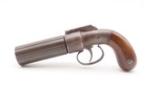 NEW YORK 1854 Antique WILLIAM W. MARSTON 6-Shot PEPPERBOX Pistol BELLY GUNCIVIL WAR Era Multi-Shot SELF DEFENSE Pistol - 2 of 18