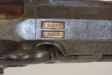 GOLD INLAID SWISS Antique C. JAQUET of GENEVA Percussion SCHUETZEN RifleMid-19th SPORTING/HUNTING RIFLE w/DOUBLE SET TRIGGER - Image 9 of 18
