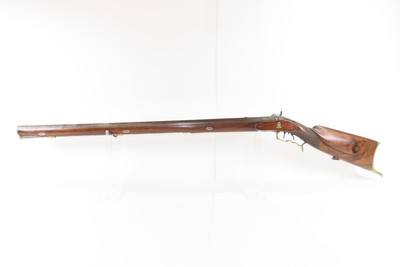 GOLD INLAID SWISS Antique C. JAQUET of GENEVA Percussion SCHUETZEN RifleMid-19th SPORTING/HUNTING RIFLE w/DOUBLE SET TRIGGER - Image 13 of 18