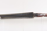 ITHACA Gun Company FLUES Double Barrel Side by Side C&R HAMMERLESS ShotgunENGRAVED and 1917 Manufactured in Ithaca, New York - Image 12 of 20