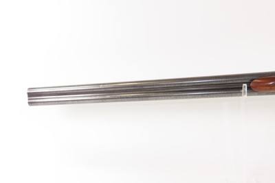 ITHACA Gun Company FLUES Double Barrel Side by Side C&R HAMMERLESS ShotgunENGRAVED and 1917 Manufactured in Ithaca, New York - Image 10 of 20