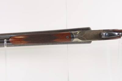 ITHACA Gun Company FLUES Double Barrel Side by Side C&R HAMMERLESS ShotgunENGRAVED and 1917 Manufactured in Ithaca, New York - Image 9 of 20