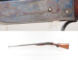 ITHACA Gun Company FLUES Double Barrel Side by Side C&R HAMMERLESS ShotgunENGRAVED and 1917 Manufactured in Ithaca, New York - Image 1 of 20