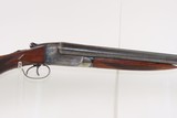 ITHACA Gun Company FLUES Double Barrel Side by Side C&R HAMMERLESS ShotgunENGRAVED and 1917 Manufactured in Ithaca, New York - Image 17 of 20