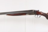 ITHACA Gun Company FLUES Double Barrel Side by Side C&R HAMMERLESS ShotgunENGRAVED and 1917 Manufactured in Ithaca, New York - Image 4 of 20