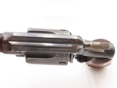 SMITH & WESSON .38 M&P Pre-Model 10 Double Action SELF DEFENSE Revolver C&R Nice Blued Finish SNUB NOSE Revolver w/WALNUT GRIP - Image 8 of 18