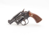 SMITH & WESSON .38 M&P Pre-Model 10 Double Action SELF DEFENSE Revolver C&R Nice Blued Finish SNUB NOSE Revolver w/WALNUT GRIP - Image 2 of 18