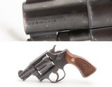 SMITH & WESSON .38 M&P Pre-Model 10 Double Action SELF DEFENSE Revolver C&R Nice Blued Finish SNUB NOSE Revolver w/WALNUT GRIP - Image 1 of 18