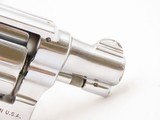 SMITH & WESSON .38 M&P Pre-Model 10 Double Action SELF DEFENSE Revolver C&R NICKEL Finish SNUB NOSE Handgun CONCEAL/CARRY - 17 of 17