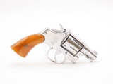 SMITH & WESSON .38 M&P Pre-Model 10 Double Action SELF DEFENSE Revolver C&R NICKEL Finish SNUB NOSE Handgun CONCEAL/CARRY - 14 of 17
