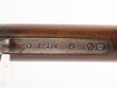 WINCHESTER Standard Model 06 .22 RF Slide Action TAKEDOWN Rifle C&R PLINKER Standard Model in .22 Short, Long, and Long Rifle - Image 8 of 22