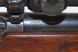 Pre-WORLD WAR II German MAUSER-WERKE .22 RF Bolt Action Rifle WEAVER SCOPESMALL GAME Gun w/LEATHER SLING & WEAVER K2.5 SCOPE - 6 of 23