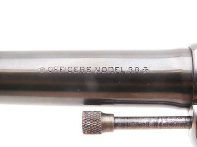 1926 mfr COLT OFFICER’S MODEL Double Action TARGET .38 Special Revolver C&R PROHIBITION ERA Pre-World War II SPORTING Handgun - Image 6 of 19