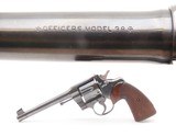 1926 mfr COLT OFFICER’S MODEL Double Action TARGET .38 Special Revolver C&R PROHIBITION ERA Pre-World War II SPORTING Handgun - Image 1 of 19