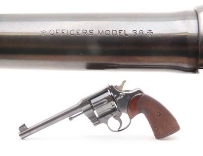 1926 mfr COLT OFFICER’S MODEL Double Action TARGET .38 Special Revolver C&R PROHIBITION ERA Pre-World War II SPORTING Handgun - Image 1 of 19