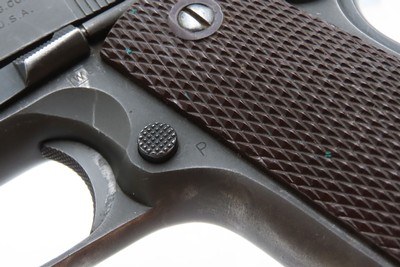 c1941 mfr. U.S. ARMY World War II COLT M1911A1 .45 Pistol C&R BOYT HOLSTERWORLD WAR II era Officer’s Sidearm with Provenance - Image 16 of 24