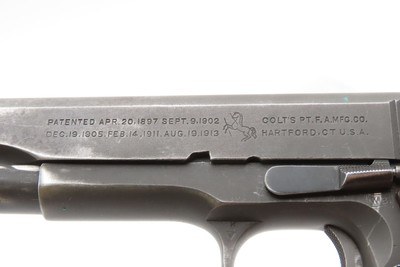 c1941 mfr. U.S. ARMY World War II COLT M1911A1 .45 Pistol C&R BOYT HOLSTERWORLD WAR II era Officer’s Sidearm with Provenance - Image 15 of 24
