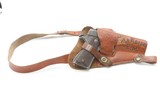 c1941 mfr. U.S. ARMY World War II COLT M1911A1 .45 Pistol C&R BOYT HOLSTERWORLD WAR II era Officer’s Sidearm with Provenance - Image 1 of 24