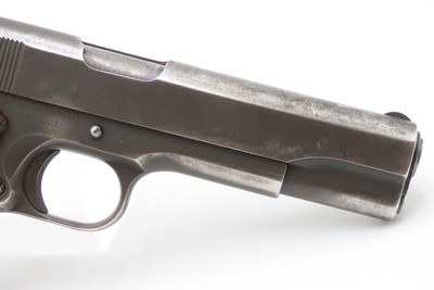 c1941 mfr. U.S. ARMY World War II COLT M1911A1 .45 Pistol C&R BOYT HOLSTERWORLD WAR II era Officer’s Sidearm with Provenance - Image 3 of 24