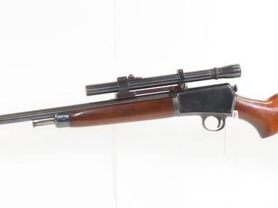 Nice 1954 mfr. WINCHESTER M63 .22 LR RF Semi-Automatic Rifle C&R w/SCOPEMade to Replace the Model 1903 Winchester Semi-Auto - Image 4 of 18