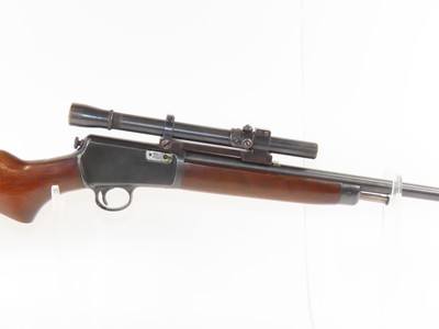 Nice 1954 mfr. WINCHESTER M63 .22 LR RF Semi-Automatic Rifle C&R w/SCOPEMade to Replace the Model 1903 Winchester Semi-Auto - Image 15 of 18