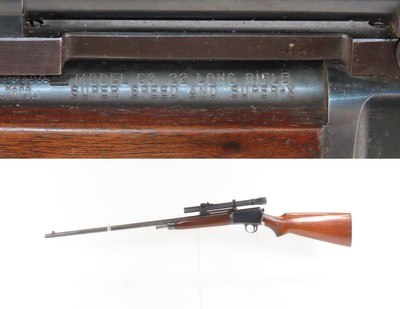 Nice 1954 mfr. WINCHESTER M63 .22 LR RF Semi-Automatic Rifle C&R w/SCOPEMade to Replace the Model 1903 Winchester Semi-Auto - Image 1 of 18