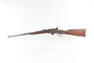 CIVIL WAR Antique SPENCER SR Carbine SPRINGFIELD Alteration STABLER Cut-Off Famous Civil War & Wild West REPEATER - Image 16 of 19