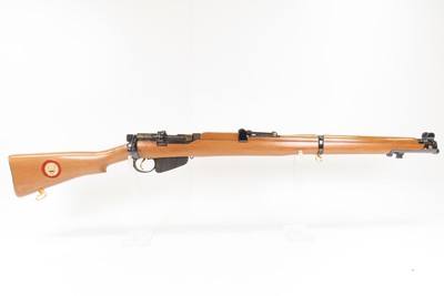 CASED 1 of 100 LITHGOW Short Magazine Lee-Enfield No. 1 Mk. III* Rifle C&RAMERICAN HISTORICAL SOCIETY WW II TROPHY EDITION - Image 3 of 24