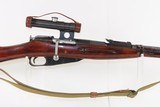 WORLD WAR II Soviet IZHEVSK M91/30 PU Mosin-Nagant SNIPER Rifle C&R w/SCOPE Military w/PU SCOPE w/SLING - Image 9 of 23