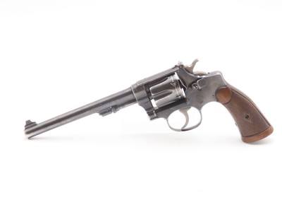 SMITH & WESSON .22/32 HAND EJECTOR Double Action RF Revolver C&R WHEEL GUNKnown as the “.22/32 HEAVY FRAME TARGET REVOLVER” - Image 2 of 20
