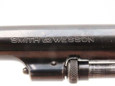 SMITH & WESSON .22/32 HAND EJECTOR Double Action RF Revolver C&R WHEEL GUNKnown as the “.22/32 HEAVY FRAME TARGET REVOLVER” - Image 6 of 20